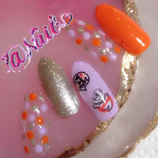 ネイル 小尾 栞のネイルデザイン