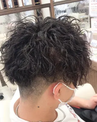 ショート パーマ メンズ 大澤　裕貴 【メンズカット】のヘアスタイル