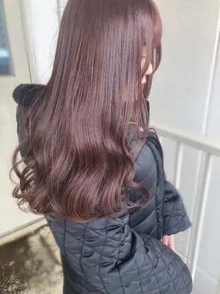 ロング roka ノゾミのヘアスタイル
