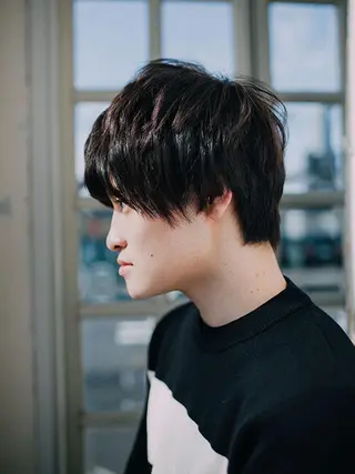 ミディアム カラー パーマ メンズ ルシエ吉祥寺所属・🥖牧野 純🥖のヘアスタイル