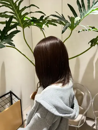 ミディアム カラー ✨髪質改善 縮毛矯正 艶髪 立川 コウキ✨のヘアスタイル