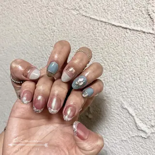 ネイル 𝑡𝑖𝑎𝑚𓂃 きむらゆきののネイルデザイン