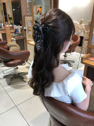 ロング ヘアアレンジ 【ディレクター 🧸🤍田澤　唯那】のヘアスタイル