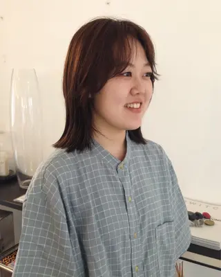 ミディアム パーマ ナカ/パーマ /メンズパーマのヘアスタイル