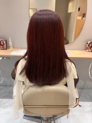 セミロング 小林 琉花のヘアスタイル