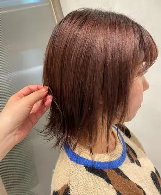 ショート カラー エルブランシェ所属・小出 彩水のヘアスタイル