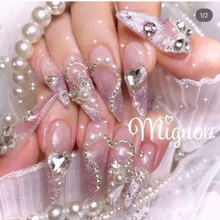 ロング Mignon所属・nail airiのネイルデザイン