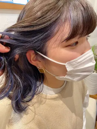 ショート カラー Ate by little所属・青木 梢のヘアスタイル