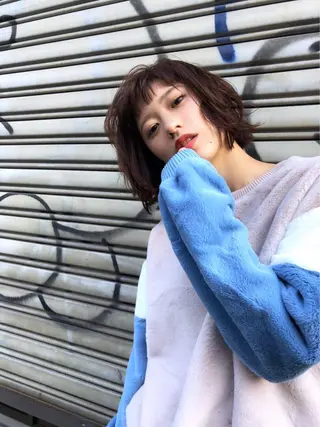 ショート カラー LOWG inTOWVALLEY所属・Hikaru Takahashiのヘアスタイル