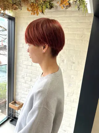 ショート カラー メンズ 池本 勇大のヘアスタイル