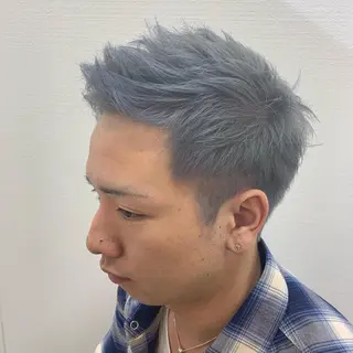 ショート メンズ AOI✩⡱ y2kネイルのネイルデザイン