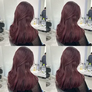 セミロング カラー 韓国カット/ パーマ/KOTAのヘアスタイル