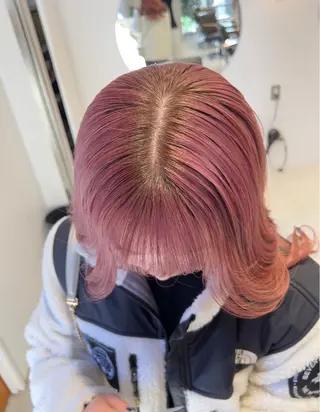 ロング カラー パーマ/ボブ /レイヤー チヒロのヘアスタイル