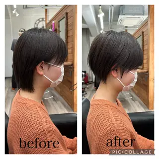 ショート アンソニー ショウゴのヘアスタイル