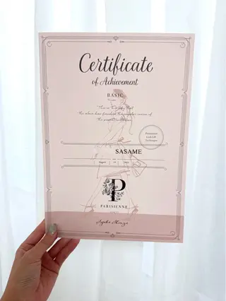 マツエク・マツパ salonAiles 【エル】SASAMEのマツエク・マツパデザイン