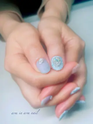 ネイル arm in arm ︎✿Yamamotoのマツエク・マツパデザイン