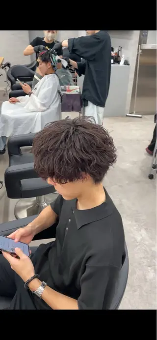 ショート カラー ヘアアレンジ メンズ 💥メンズ特化美容師 "小林 海斗"💥のヘアスタイル