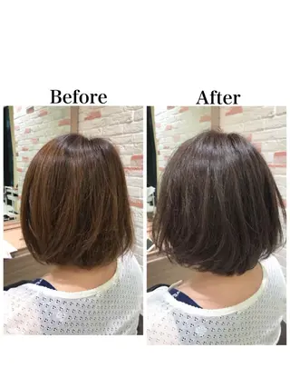 ミディアム 新宿 木下拓哉のヘアスタイル