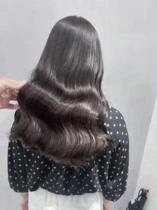 ミディアム カラー ヘアアレンジ 大宮/山口 竣也のヘアスタイル