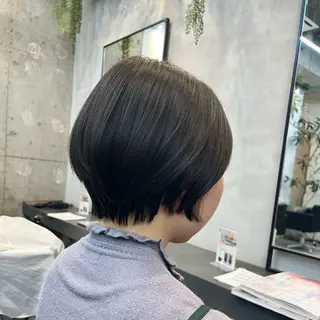 ショート belle   表参道　terrace所属・抜きっぱなしブロンド /ハイトーン/カナタのヘアスタイル