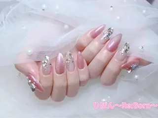ミディアム りぼん Re:Bonrのネイルデザイン