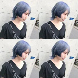 ショート カラー ヘアアレンジ ブリーチ/ヘアケア 🪞TAKUMA🪞のヘアスタイル