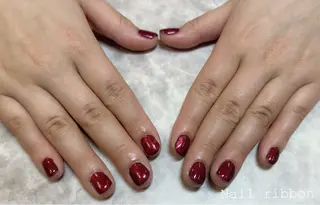 ネイル ネイルリボン 笠井のネイルデザイン