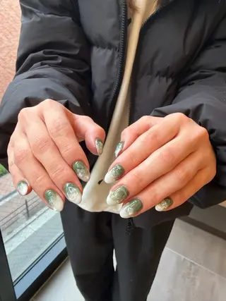 ネイル Nail salon coffret あべの店所属・coffret. smpyのネイルデザイン