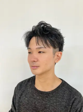 ショート メンズ メンズ特化/パーマ/ 髪質改善　高野奨馬のヘアスタイル