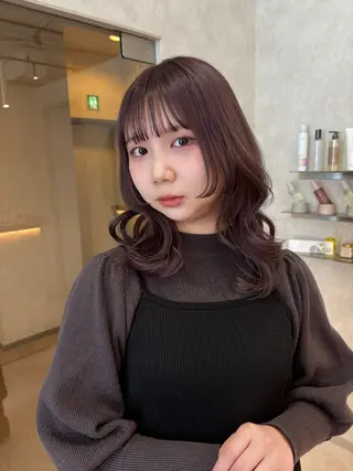 ミディアム カラー 🌿【Zina札幌】 東海林りかこ🌿のヘアスタイル