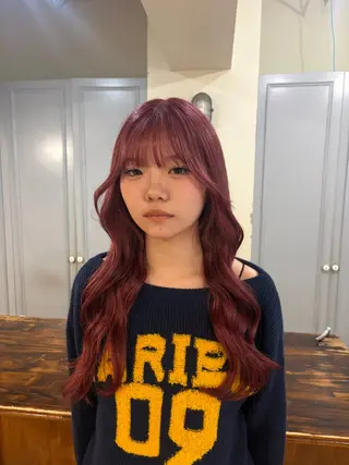 ミディアム カラー 🤩噂のMr.髪ポジ ティブ®️yu🤩のヘアスタイル