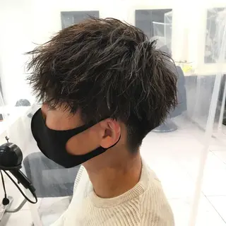 ショート パーマ ヘアアレンジ メンズ 🔥メンズ特化🔥 木村 祐太のヘアスタイル