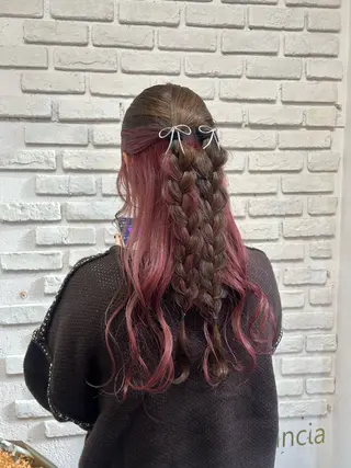 ロング カラー hozumi bilanciaのヘアスタイル