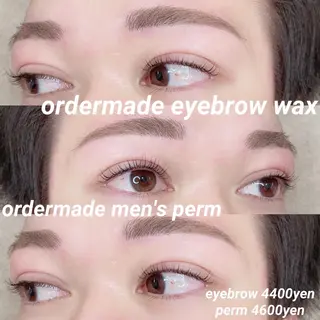 メンズ 田中 るな 産休中のマツエク・マツパデザイン