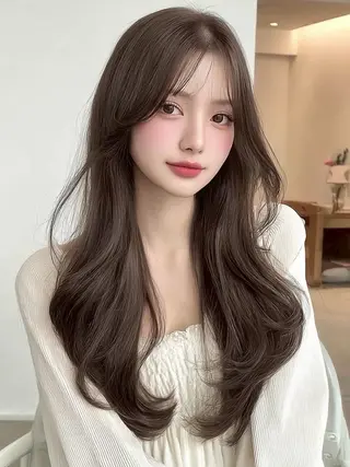 ロング 岡田 望愛🫧のヘアスタイル