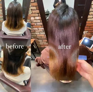 セミロング pour.所属・中崎町pour. 小柴　楽士のヘアスタイル