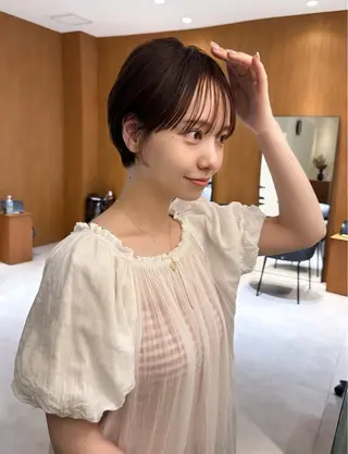 ショート 松村光留 /ショートカットのヘアスタイル