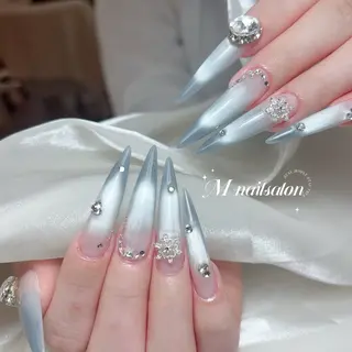 ネイル M🌷nail 長さだし専門店のネイルデザイン