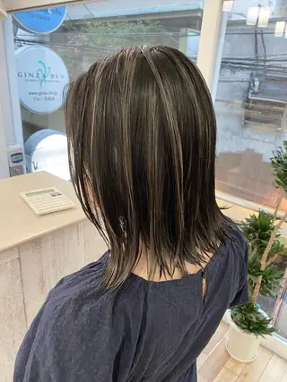 ミディアム カラー 久米 治仁のヘアスタイル