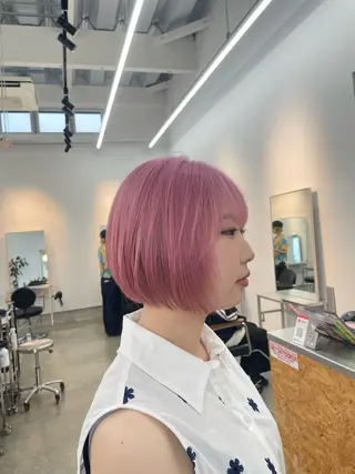 ショート カラー 宮本 祥生のヘアスタイル