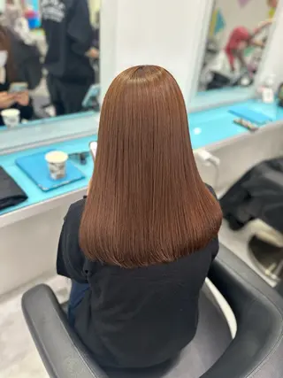 セミロング カラー ♡ダブルカラー特化♡ miyuのヘアスタイル