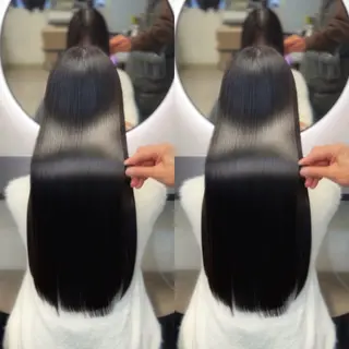 ロング カラー 新宿/美髪矯正 髪質改善/韓国風山本のヘアスタイル