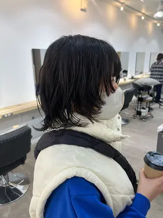 ミディアム パーマ 🌼sunc HINAMI🌼のヘアスタイル