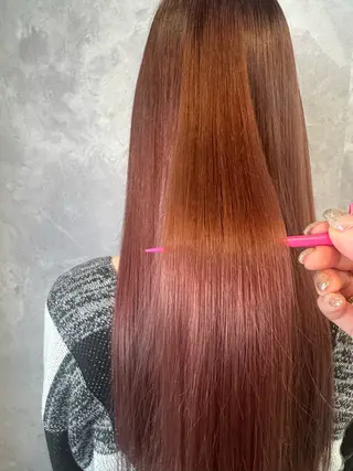 ロング カラー ヒヨシ ルナのヘアスタイル