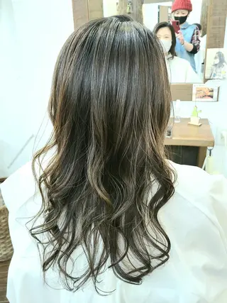 ロング ヘアアレンジ カラー 【大宮】デザイナー Anne 諳 アンのヘアスタイル
