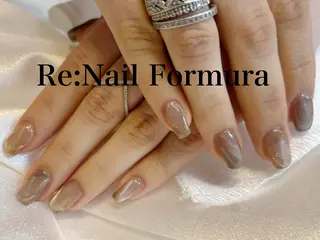 ミディアム Re:Nail Formula所属・kido chieのネイルデザイン