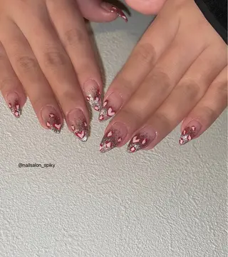 ネイル Spiky とうげ ふうかのネイルデザイン