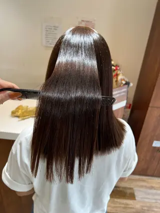 セミロング HAIR BEAUTY Plaser所属・透明感カラー🕊️✨ Mayu🦮🩶のヘアスタイル