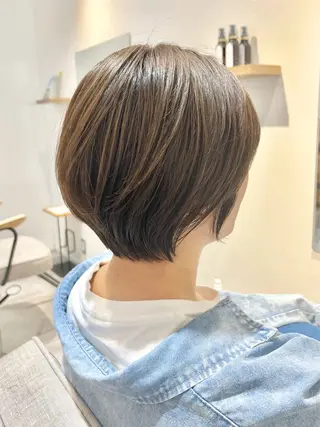 ショート ☾伊左治祐未☾メンズ カットセンター北のヘアスタイル
