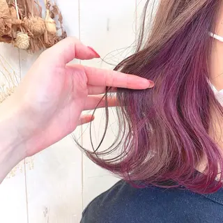 カラー 渋谷:インナーカラー ／🍒エリカ🍒のヘアスタイル
